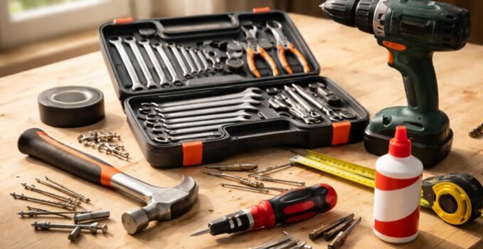 découvrez les indispensables en bricolage à toujours avoir chez soi pour vos achats de première nécessité. préparez-vous efficacement pour tous vos petits travaux.