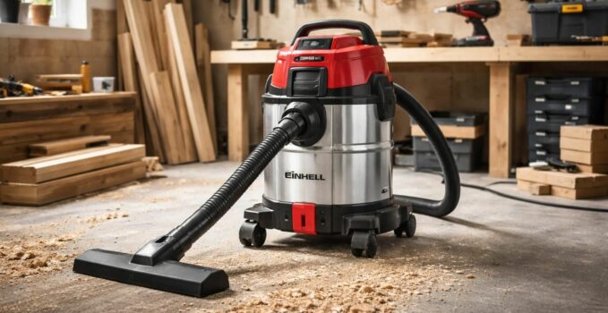 découvrez le test complet de l'aspirateur einhell sans sac, idéal pour un nettoyage d'atelier rapide et efficace. performance, praticité et puissance au rendez-vous !