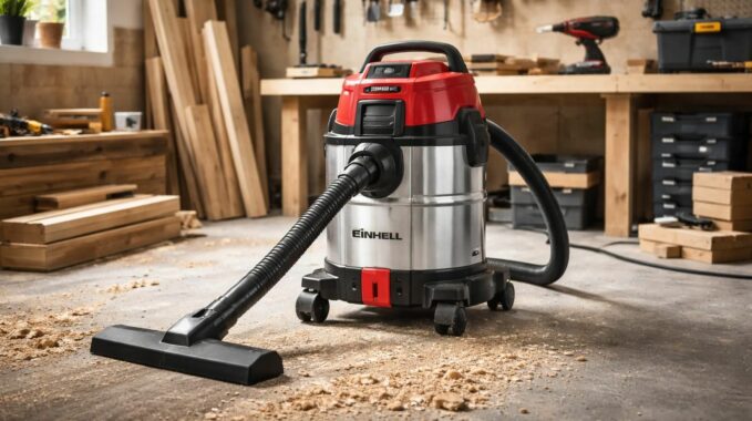découvrez le test complet de l'aspirateur einhell sans sac, idéal pour un nettoyage d'atelier rapide et efficace. performance, praticité et puissance au rendez-vous !