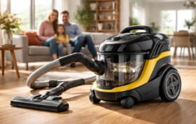 découvrez l'aspirateur karcher sans sac alliant puissance industrielle et confort d'utilisation pour un nettoyage efficace et pratique à la maison.