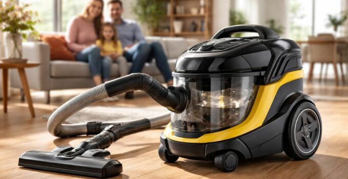 découvrez l'aspirateur karcher sans sac alliant puissance industrielle et confort d'utilisation pour un nettoyage efficace et pratique à la maison.