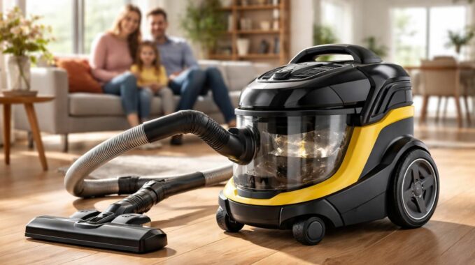 découvrez l'aspirateur karcher sans sac alliant puissance industrielle et confort d'utilisation pour un nettoyage efficace et pratique à la maison.
