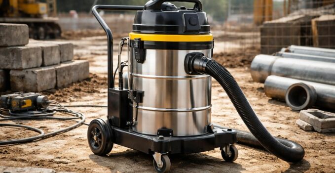 découvrez l'aspirateur inox sans sac, conçu pour offrir robustesse et performance optimale sur vos chantiers les plus exigeants. idéal pour un nettoyage efficace et durable.