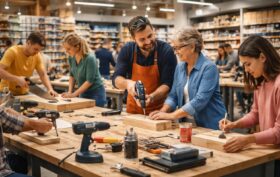 participez aux ateliers weldom et maîtrisez le bricolage grâce à des cours pratiques en magasin, adaptés à tous les niveaux.