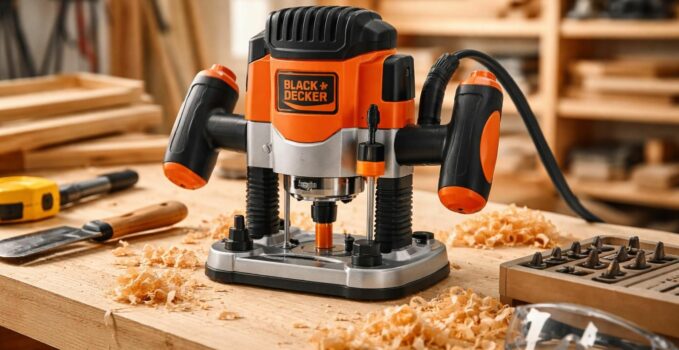 découvrez la black & decker kw1200eka, la défonceuse parfaite pour tous vos travaux de bois, alliant puissance, précision et facilité d’utilisation.