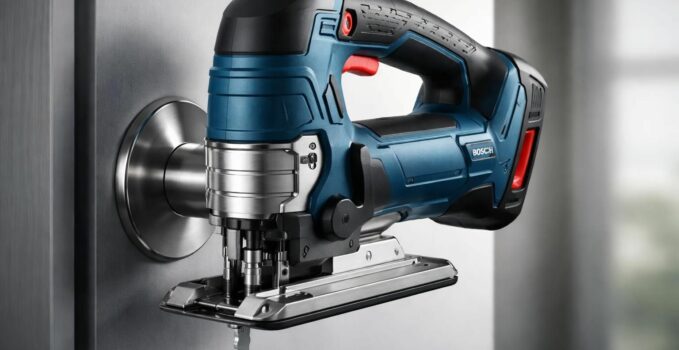 découvrez notre test complet de la scie sauteuse sans fil bosch gst 18 v-li s, innovante et ergonomique en forme de pommeau, pour des découpes précises et confortables.