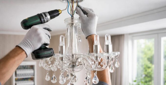 apprenez à brancher un lustre facilement grâce à notre tutoriel simple et sécurisé pour une installation électrique sans risque.