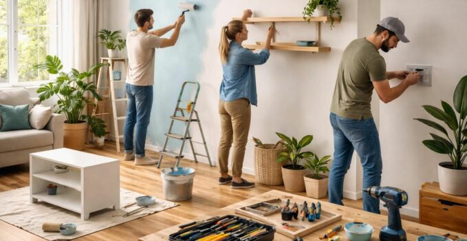 découvrez 10 travaux de bricolage intérieur simples pour transformer votre maison facilement et à moindre coût. astuces et conseils pour un intérieur rénové avec succès.