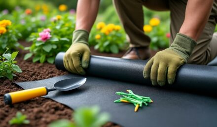 apprenez à installer votre toile de paillage en rouleau facilement et efficacement grâce à notre guide étape par étape pour un jardin impeccable comme un professionnel.