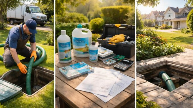 découvrez notre comparatif des prix pour l'entretien de la fosse septique et trouvez où se situent les tarifs pour un service fiable et économique.