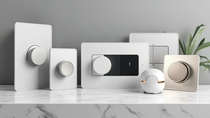 explorez notre sélection des meilleures marques de variateurs de lumière, adaptées à tous vos besoins pour un éclairage sur mesure et efficace.