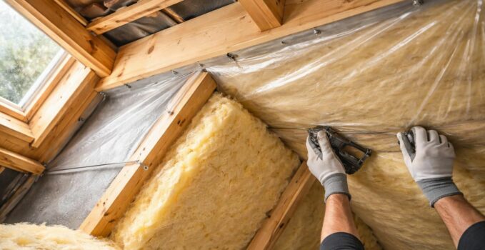 découvrez les secrets d'une fixation optimale de la laine de verre pour une isolation sous toiture efficace et durable.
