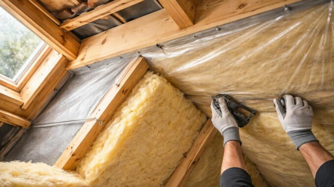 découvrez les secrets d'une fixation optimale de la laine de verre pour une isolation sous toiture efficace et durable.