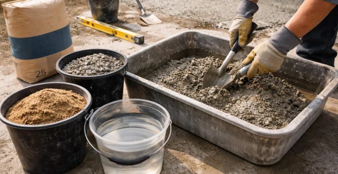 découvrez les techniques essentielles pour un bon dosage du béton avec un sac de ciment de 25 kg, afin d'obtenir un mélange solide, durable et adapté à vos travaux de construction.
