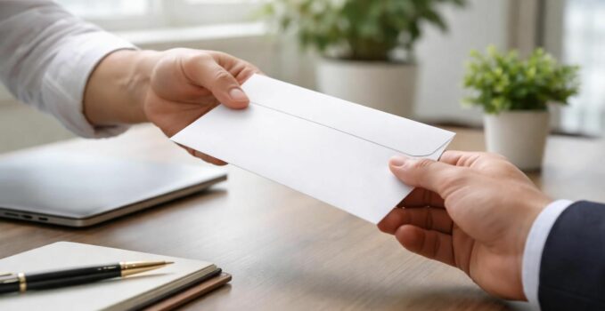 modèle de lettre de résiliation de bail à remettre en main propre, simple et efficace, pour informer votre propriétaire de votre départ en respectant les délais légaux.