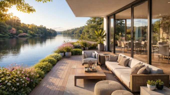 louez un appartement à marsat et profitez d'un cadre idyllique au bord de l'eau. confort, tranquillité et vue exceptionnelle vous attendent pour un séjour inoubliable.