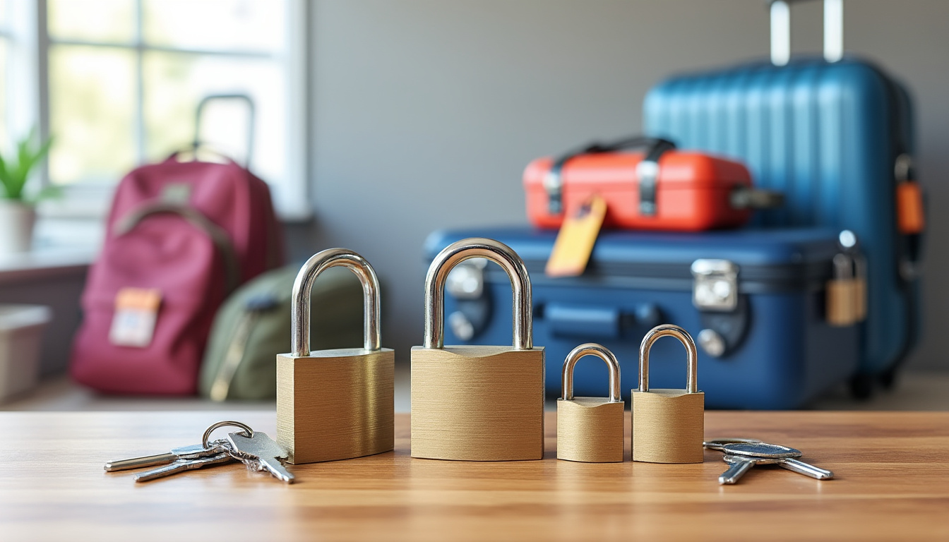 découvrez le mini cadenas à clé, l'accessoire incontournable pour sécuriser vos bagages lors de vos voyages. compact, fiable et facile à utiliser, il protège efficacement vos affaires où que vous alliez.