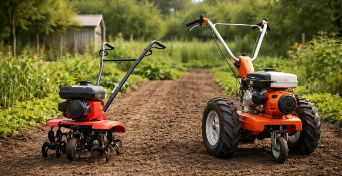 découvrez les différences entre motobineuse et motoculteur et choisissez l’outil adapté à vos besoins pour entretenir votre jardin efficacement.