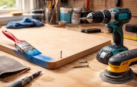 découvrez nos astuces pour peindre, visser et poncer une plaque en medium efficacement et obtenir un résultat professionnel.