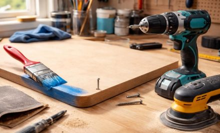 découvrez nos astuces pour peindre, visser et poncer une plaque en medium efficacement et obtenir un résultat professionnel.