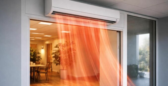 découvrez comment fonctionne un rideau d'air chaud et optimisez le chauffage de vos espaces pour un confort thermique efficace et économique.