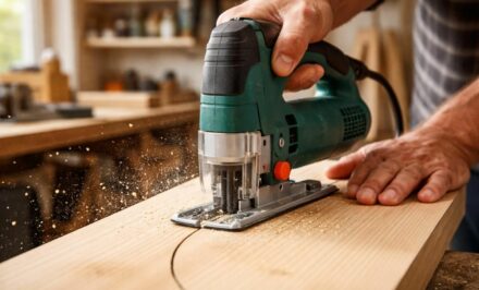 découvrez comment utiliser une scie sauteuse verticale pour réaliser des coupes courbes précises et professionnelles, comme un vrai menuisier expert.