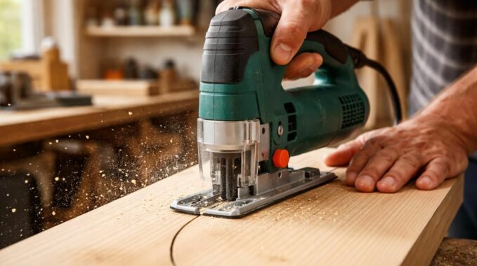 découvrez comment utiliser une scie sauteuse verticale pour réaliser des coupes courbes précises et professionnelles, comme un vrai menuisier expert.