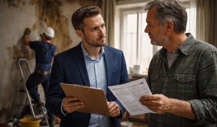 découvrez qui est responsable des réparations en cas de sinistre survenu entre la signature du compromis de vente et la conclusion de la vente immobilière.