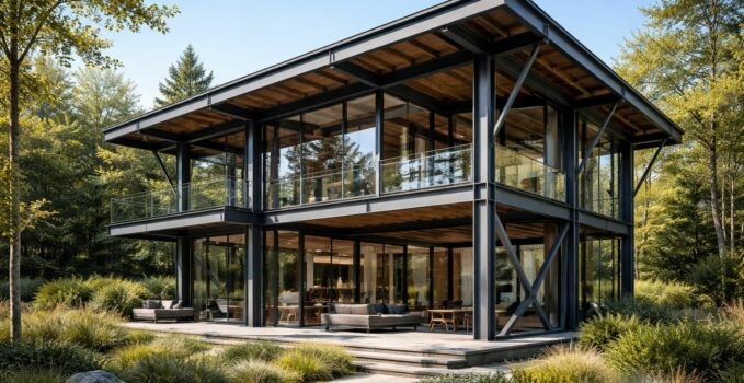 découvrez les avantages des structures métalliques, une solution durable et robuste pour construire la maison de vos rêves.