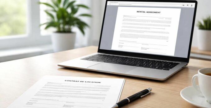 téléchargez gratuitement un modèle de contrat de location conforme aux normes légales, simple et prêt à l'emploi pour sécuriser vos locations.