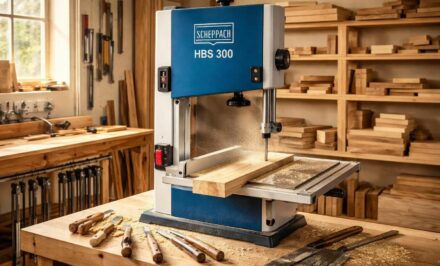 découvrez notre test complet de la scie à ruban scheppach hbs 300, un outil performant et précis, parfait pour votre atelier de menuiserie.