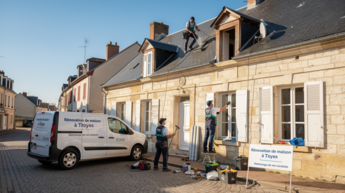 Travaux de maison à Troyes