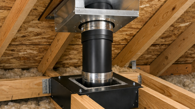 Traversée de plancher