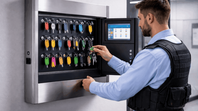 armoires clés électroniques