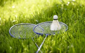 badminton à l'extérieur