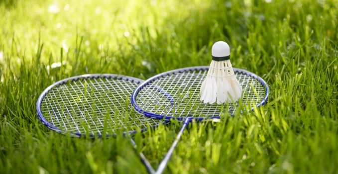 badminton à l'extérieur