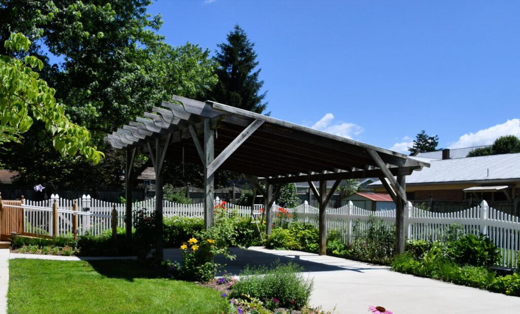 carport en bois