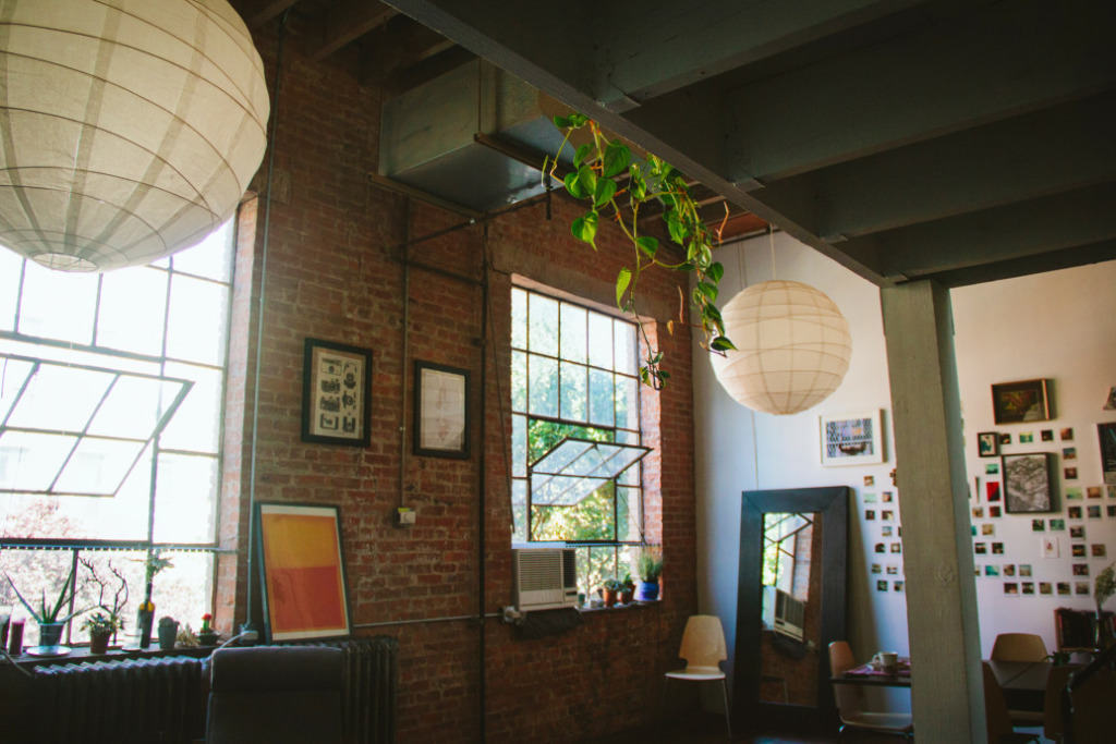 loft dans un hangar