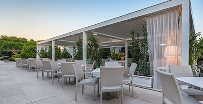 pergola pour restaurant