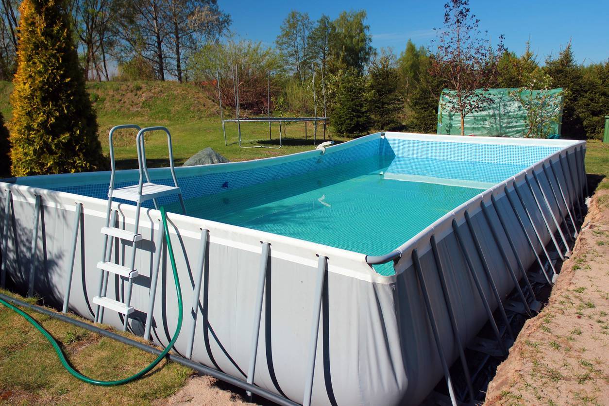 Démonter une piscine hors-sol, jardin, aménagement de jardin