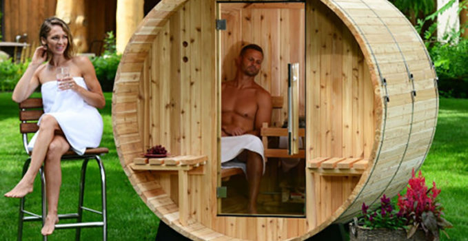 sauna extérieur