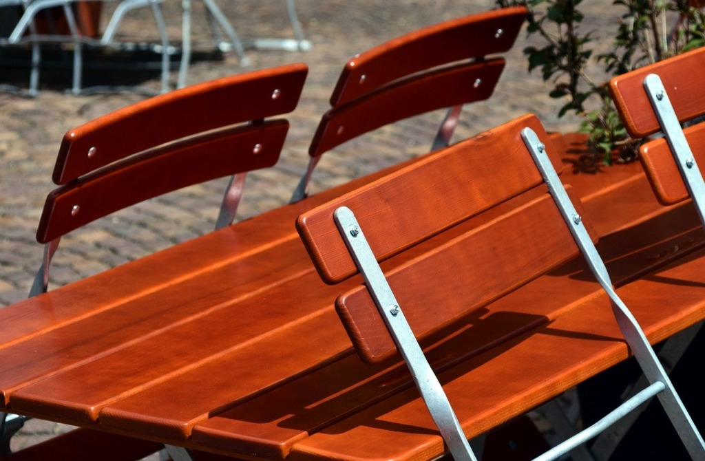 table de jardin extensible