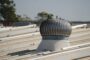 Ventilation of hot air inside the building over the roof
